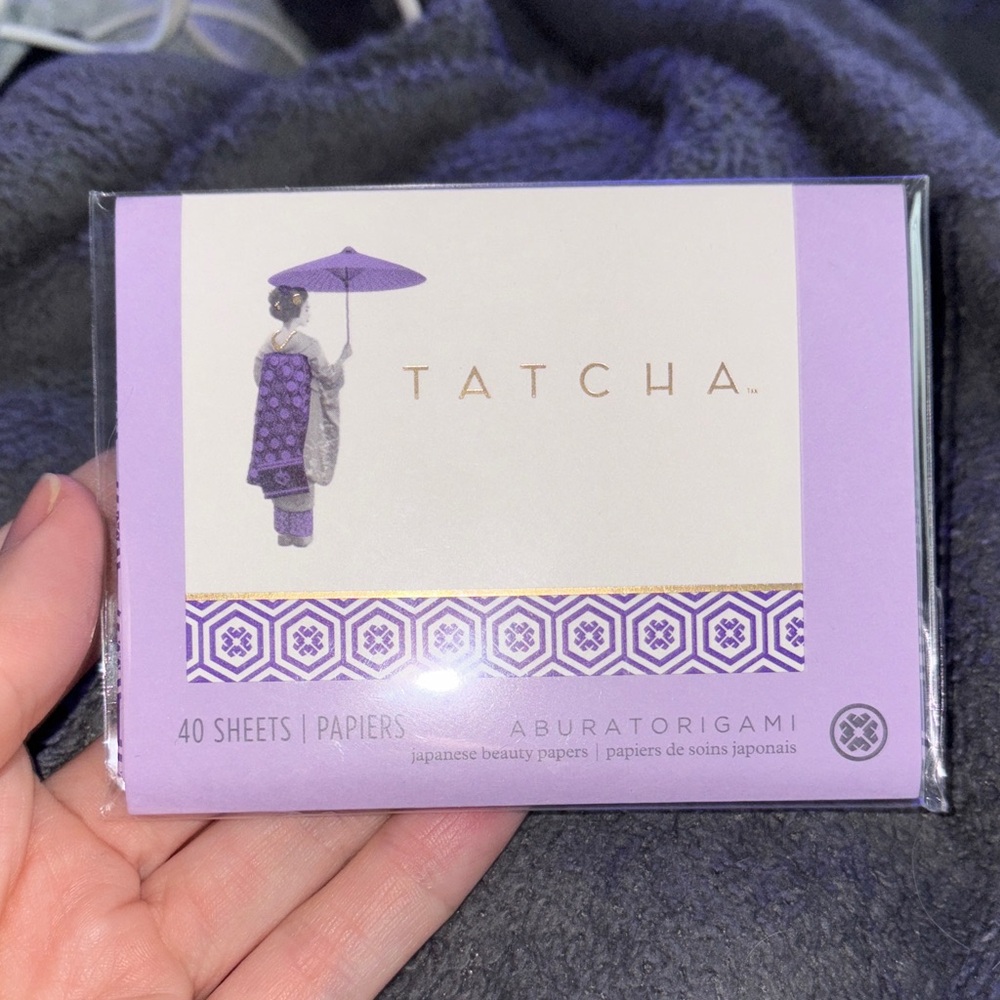 Tatcha Lavender Beauty Papers